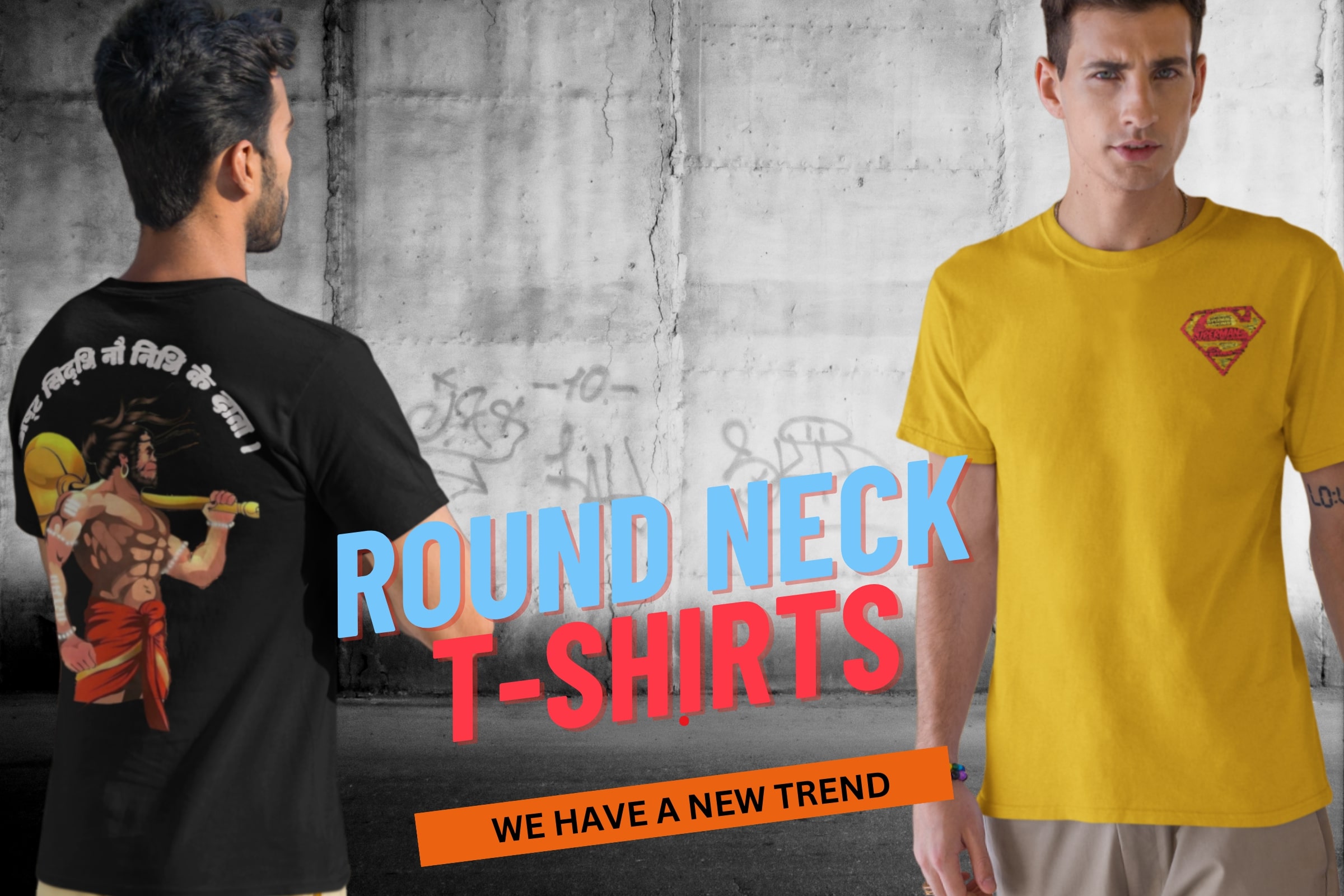 ROUND NECK T-SHIRTS