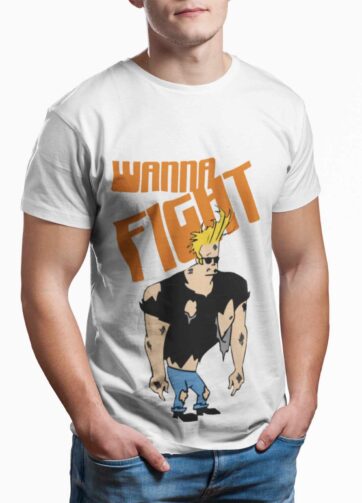 Wanna Fight: Johnny Bravo (White)